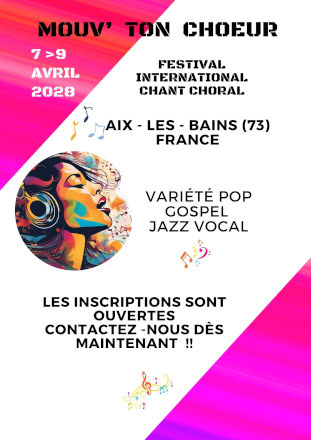 7ème édition Mouv'ton Choeur
